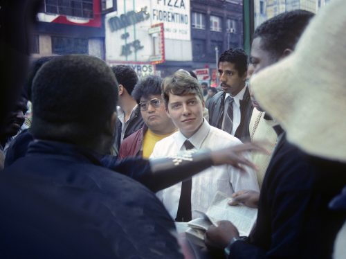 Man Realizing His Situation