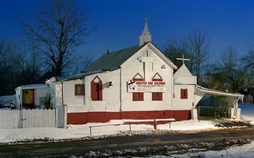 Union Hill Baptist Church, Gill Avenue, Forgotten Triangle - Gone