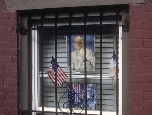 Home, Fireman's Window, Eckford Street Greenpoint, Brooklyn, 2002