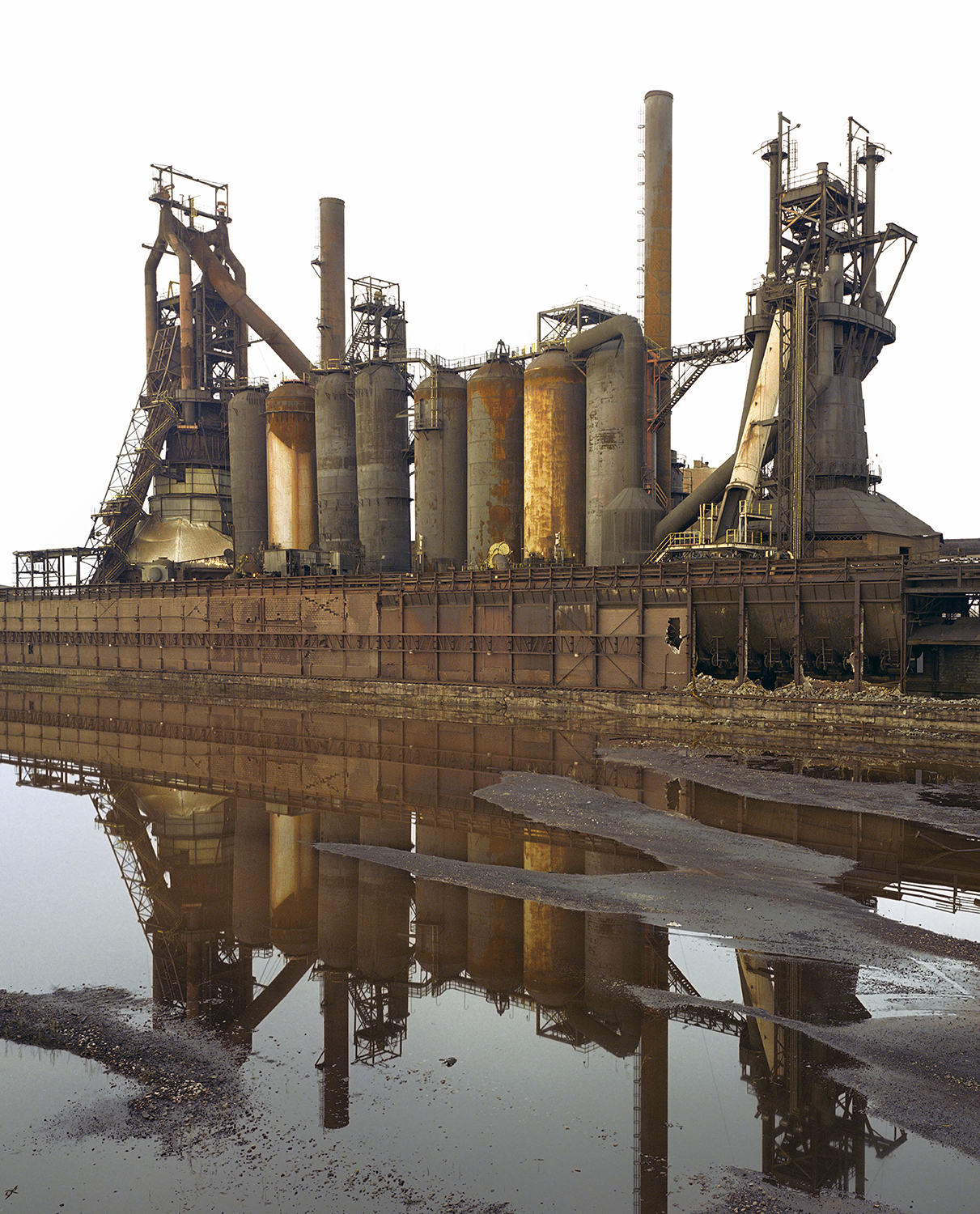 Acme Steel, Chicago - Blast Furnaces A & B & Ore Yard